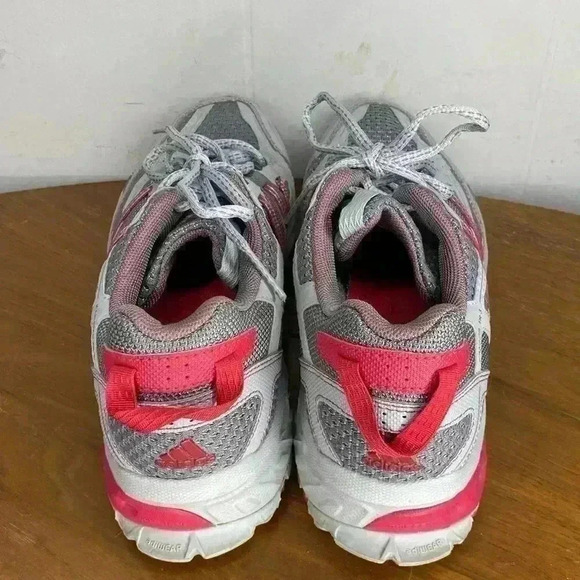 Adidas Women's Size 8.5 Gray Red Kanadia Tr3 Trail Hiker Running Rugged - Picture 4 of 8
